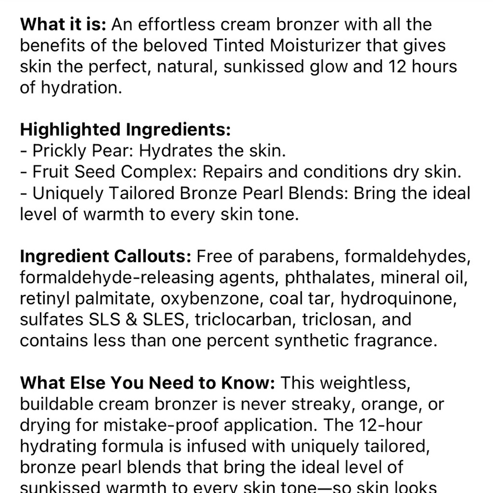 Laura Mercier Tinted Moisturizer Bronzer - Picture 6 of 8